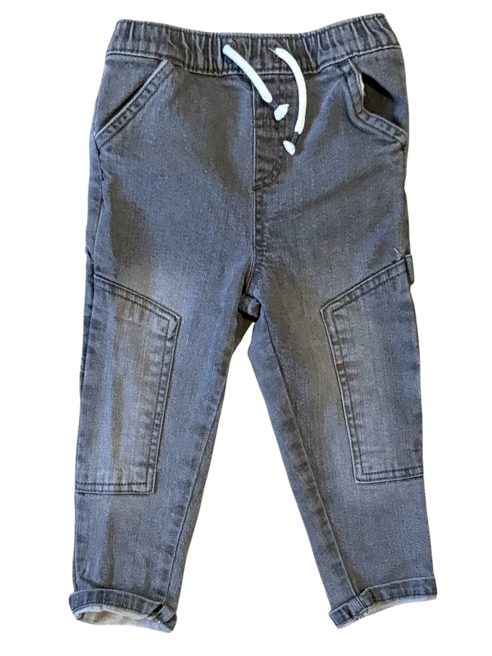 Unbranded Kids Charcoal  Joggers with Drawstring